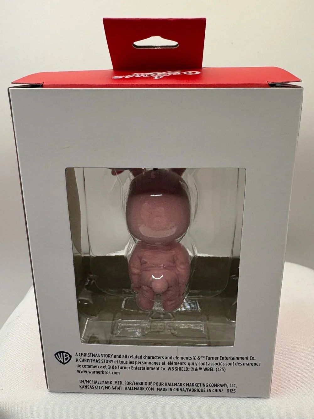 Hallmark “A Christmas Story” Ralphie Parker Pink Rabbit Ornament